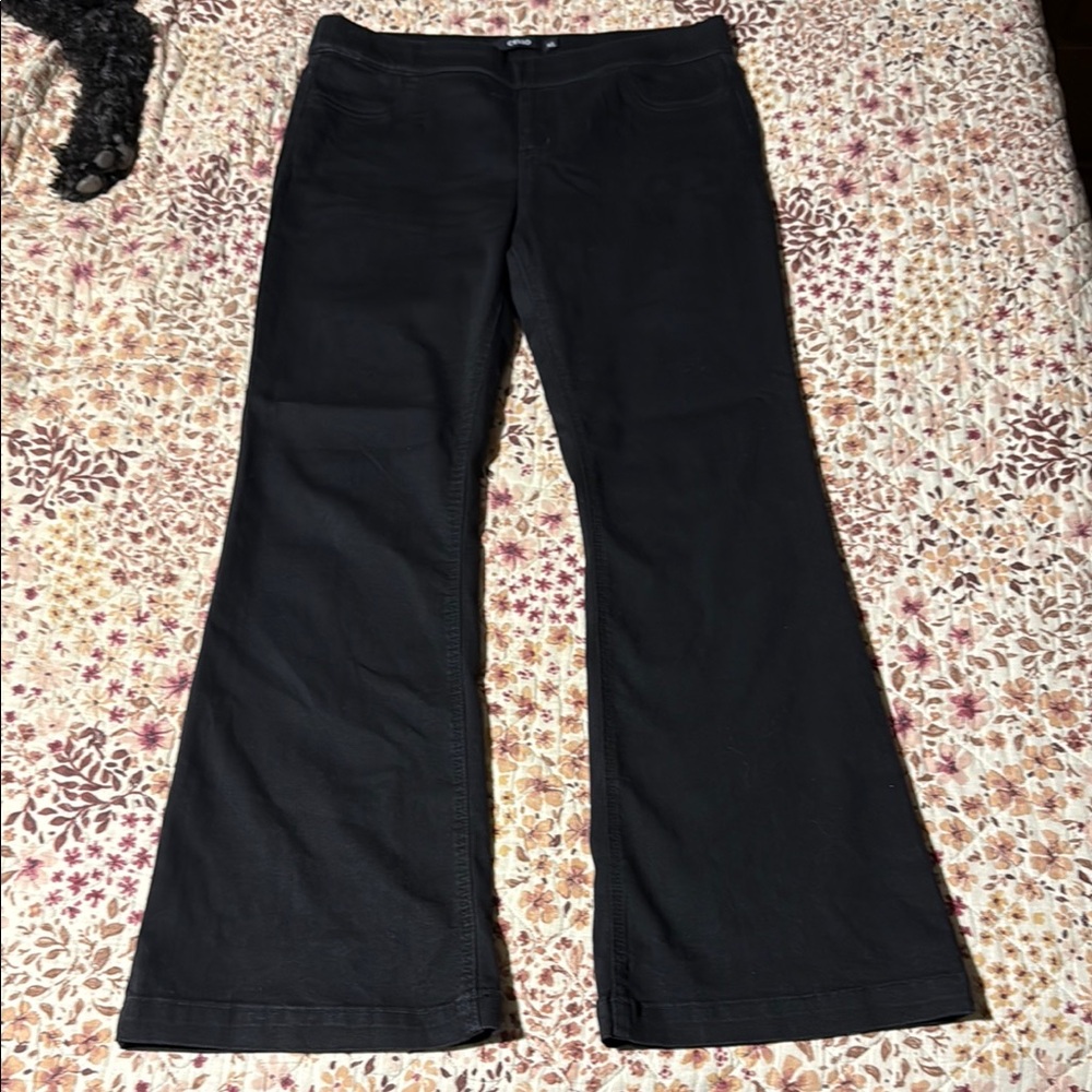 Cello pull on flare pants